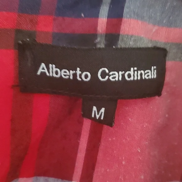 Alberto Cardinali plaid short sleeve shirt - Picture 5 of 8